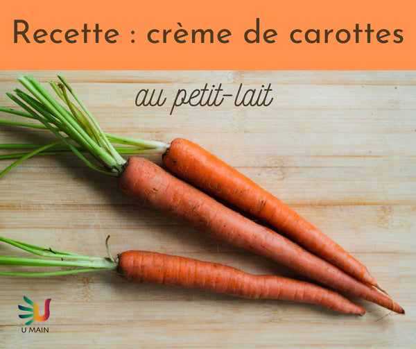 Crème de carottes au petit-lait
