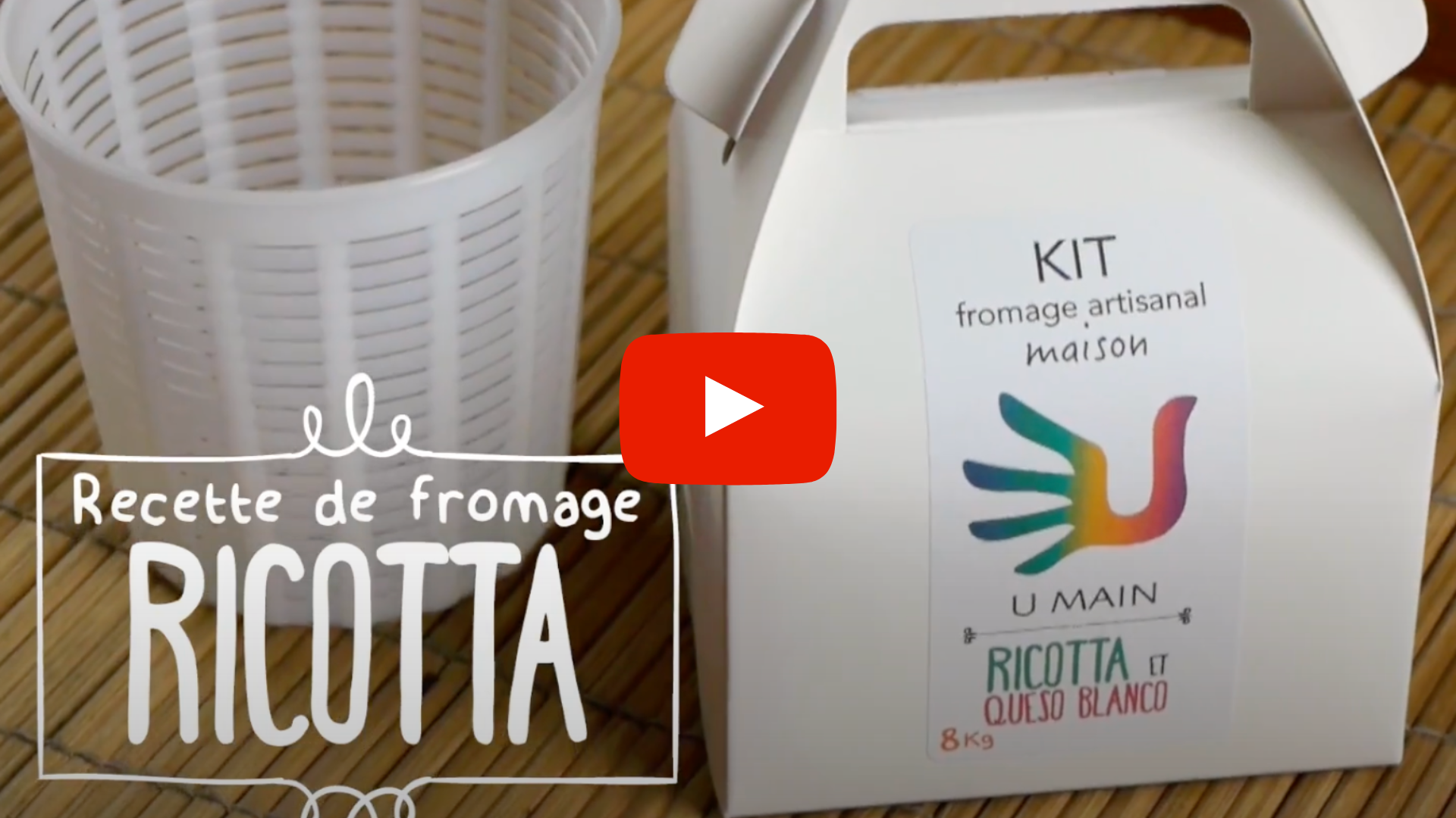 Vidéo instruction : fabrication de ricotta maison