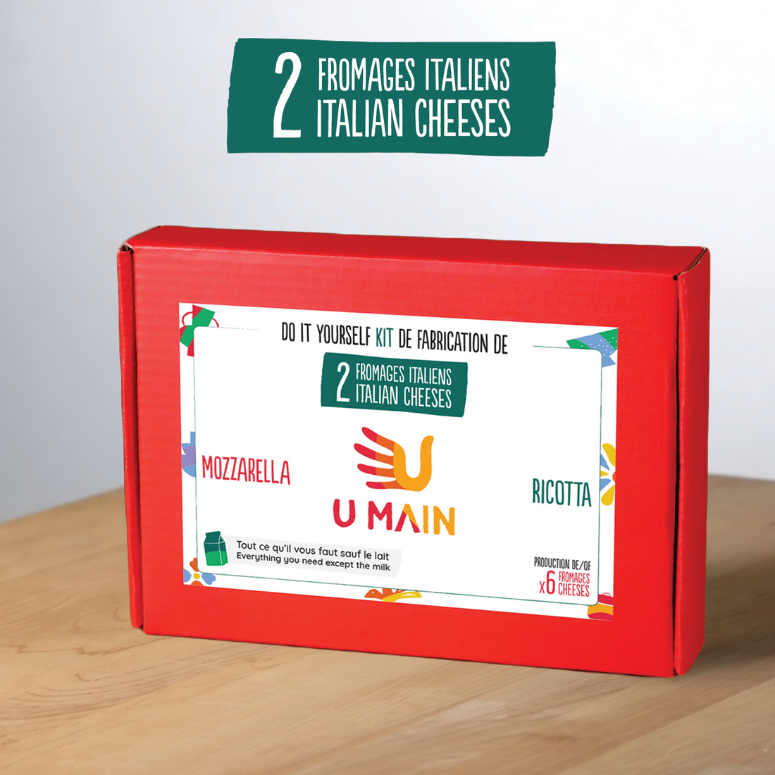 Kit a fromages frais italiens - Kits U MAIN