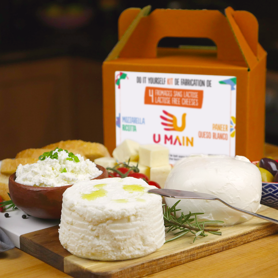 Lactose Free Cheese making kit - U MAIN
