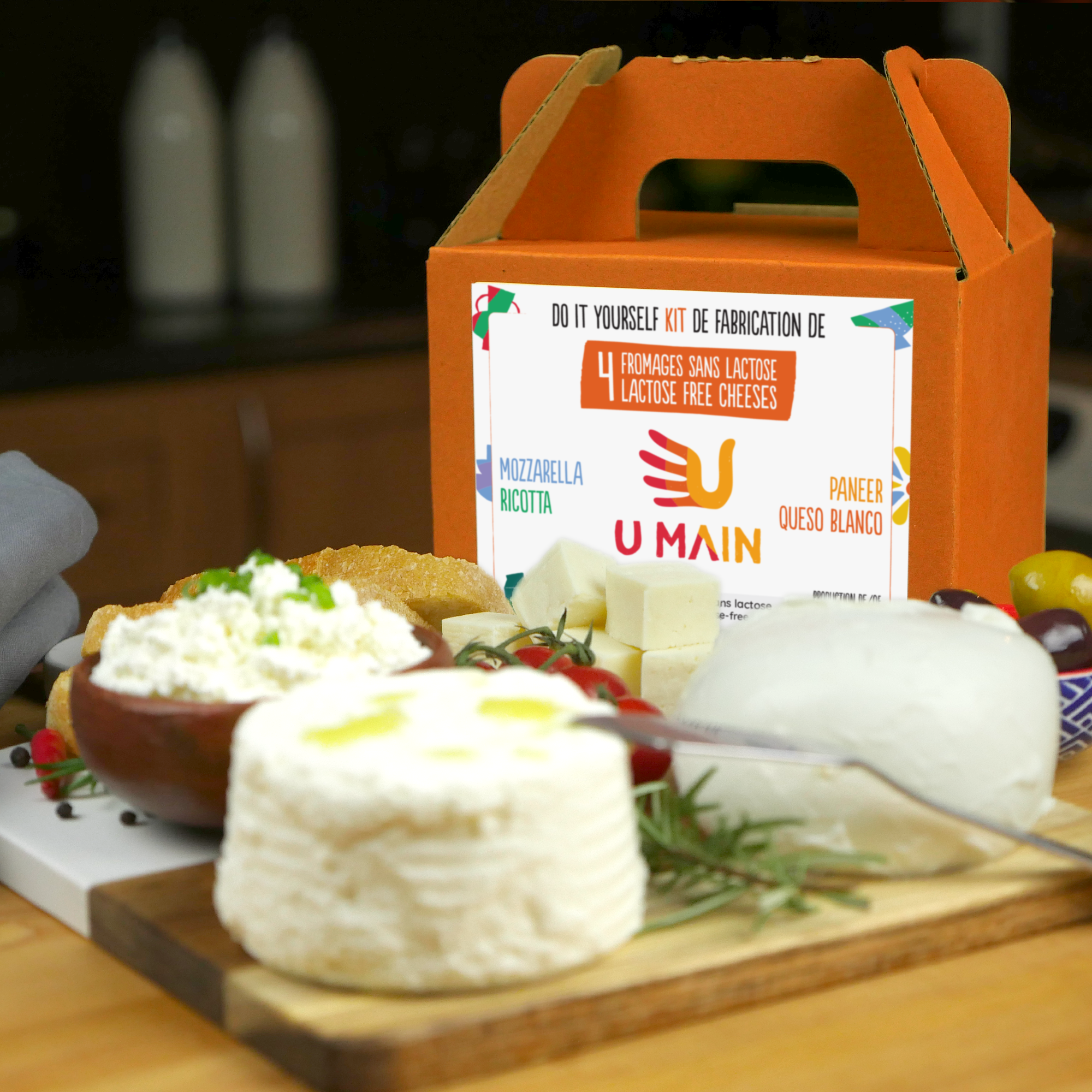Lactose Free Cheese making kit - U MAIN