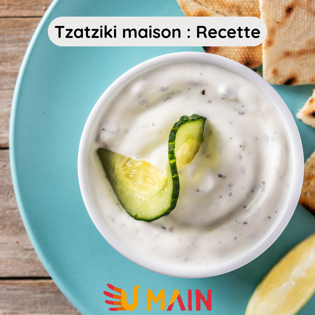 Recette : Tzatziki maison avec votre yogourt grec