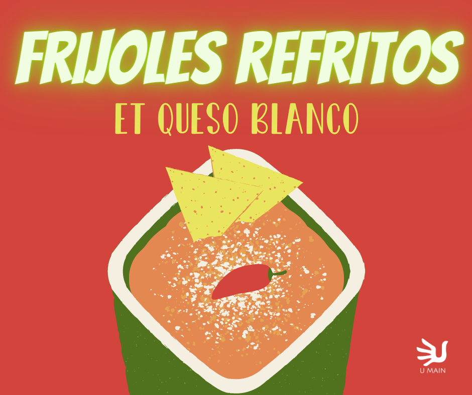 Recette : "Frijoles refritos" (haricots frits) et queso blanco