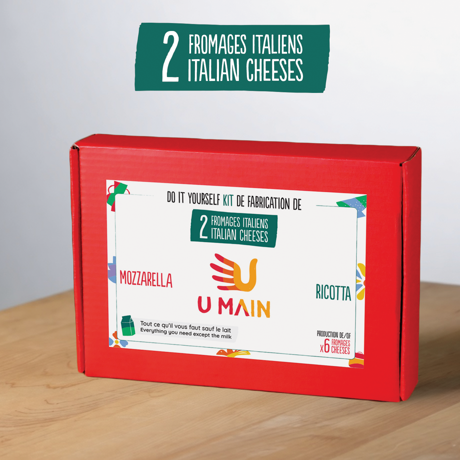 Kit a fromages frais italiens - Kits U MAIN