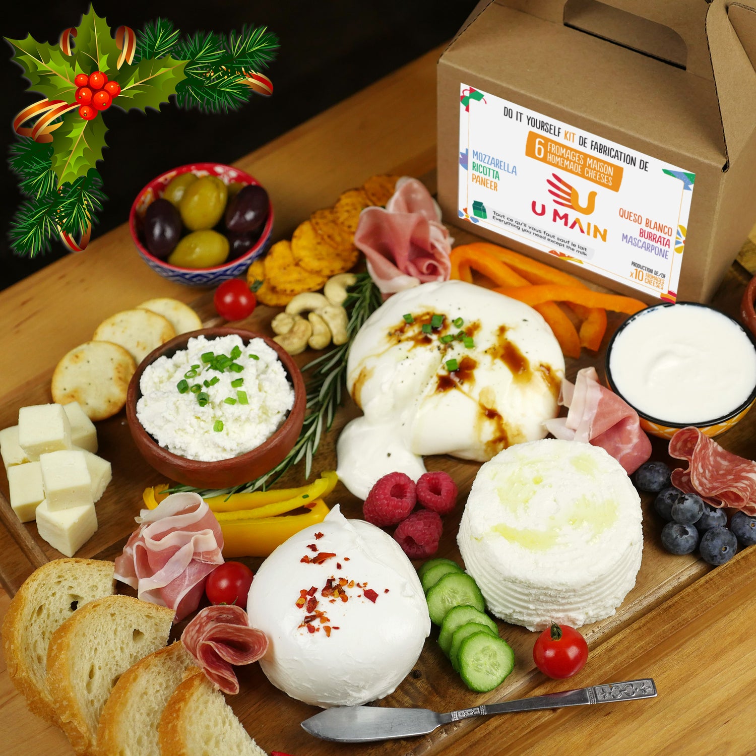 Fromages fait maison, Kits pour faire du fromage maison U MAIN.