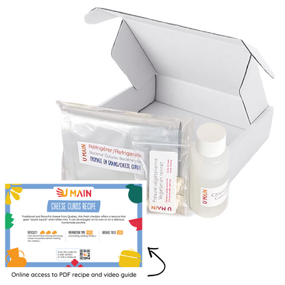 Ingredient Kit for Cheese Curds | Kits U MAIN