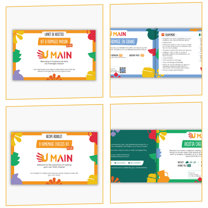 Deluxe Homemade Cheese Making Kit | 8 Cheeses - Deluxe |  Kits U MAIN